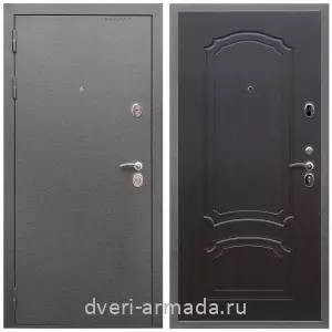 Взломостойкие входные двери, Дверь входная Армада Оптима Антик серебро / МДФ 6 мм ФЛ-140 Венге